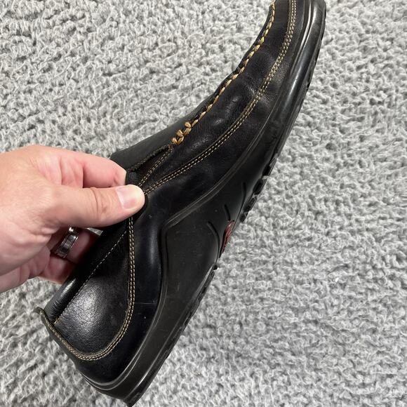 Cole Haan Shoes Mens 11 W Brown Leather Loafer Comfort Tucker Venetian Slip On - Picture 9 of 13